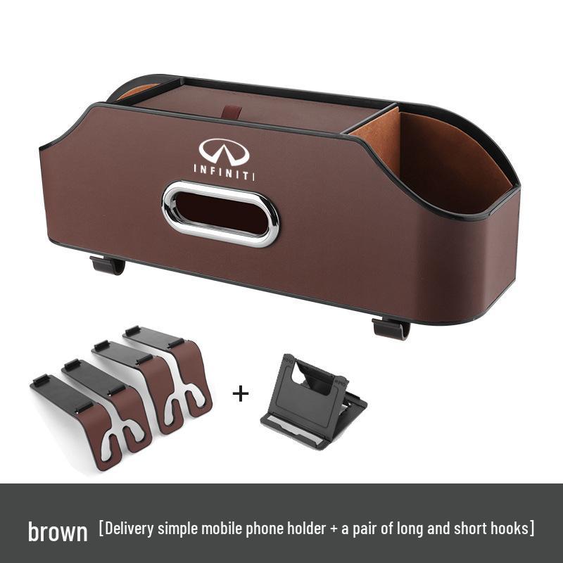 Infiniti Car Seat Back Organizer - Multi-Functional Storage Bag
