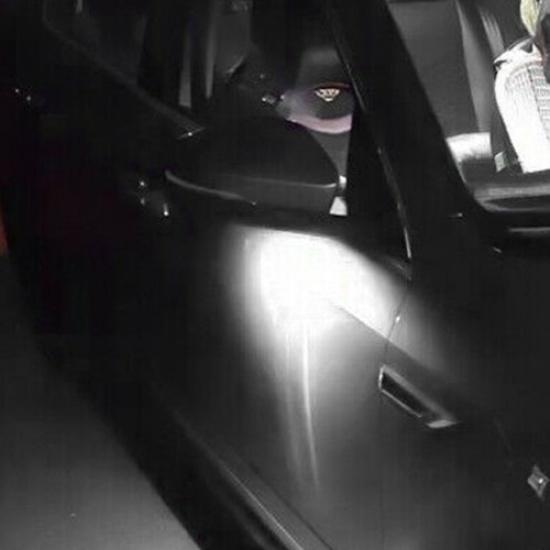 2Pcs Side Mirror Puddle White LED Lights For Volkswagen Golf GTi MK6 MK7