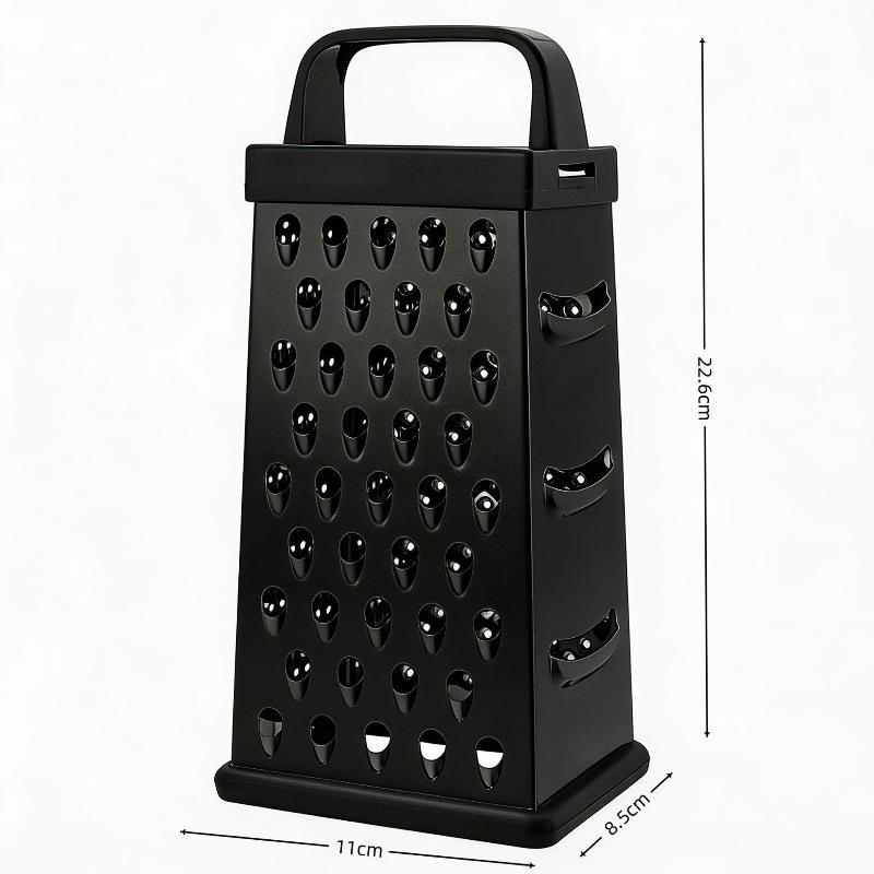 Stainless Steel 4 Sided Blades Household Box Grater Container Multipurpose Vegetables Cutter Kitchen Tools Manual Cheese Slicer