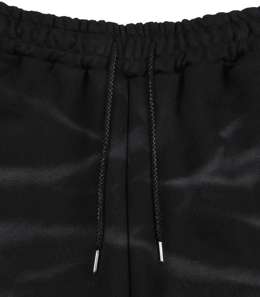 Beulluing Blueing Pigment Glow Wide Sweatpants[Black]