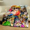 One Piece Anime Characters Blanket bedroom Blanket for Livingroom Couch lunch break Soft Cozy throw for Friend's festival Gift