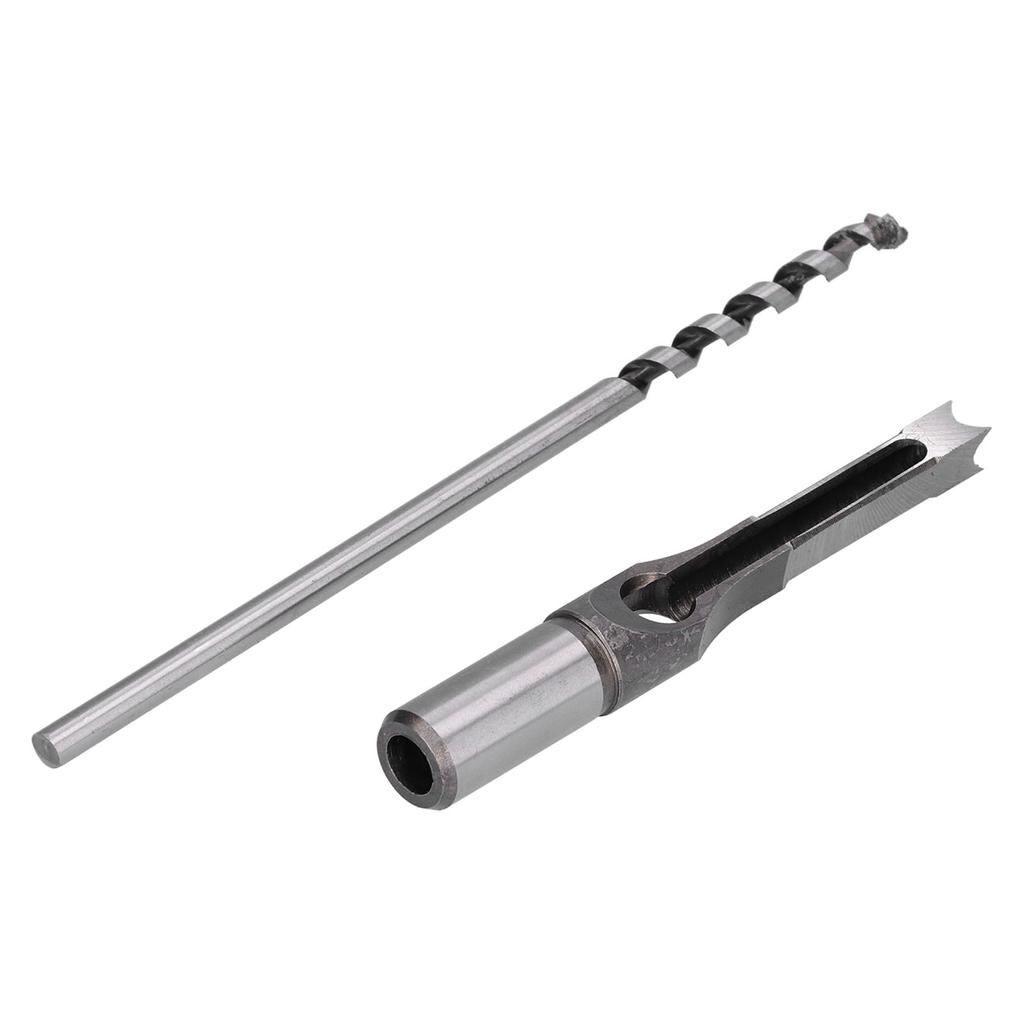 Burghiu cu gaură pătrată Oțel rapid Ascuțit Rezistent la uzură Durabil Burghiu mortezor pentru prelucrarea lemnului