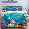 Underwater Mermaid Adventure Print 3Pcs Bedding Setduvet Cover With 2 Bedropillowcase Home Birthday Gift