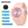 Silent Luminous Waterproof Quartz Wristwatch for High School Students
