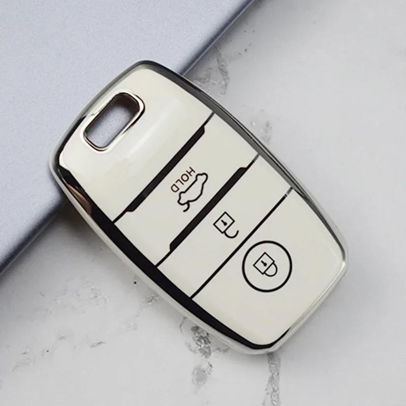 TPU Car Remote Key Case Cover Shell Fob For KIA K3 K4 K5 KX3 Optima Picanto Forte RIO Rio5 Sportage Ceed Cerato Sorento Bag