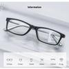 Multifocal Reading Glasses for Men Women Trendy Blue Light Blocking Far Sight Glasses Fashion Small Frame Eyeglasses 0 TO +4.0