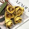 Modischer Niedlicher Tulpen Schlüsselanhänger Hohe Qualität PU-Leder Bunter Blumen Anhänger für Handtaschen Dekoration
