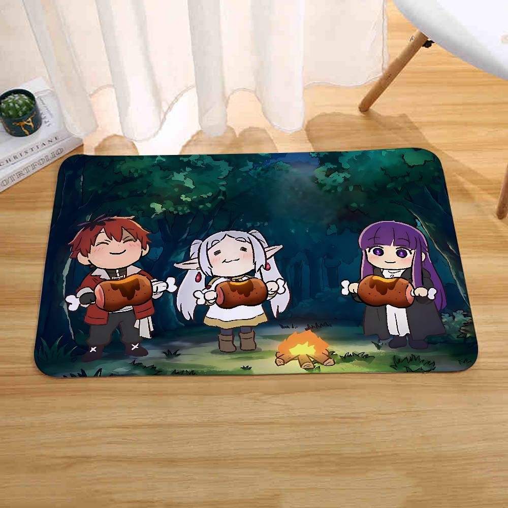 F-Frieren Beyond Journey's End Floor Mat Living Room Rug For Bedroom Welcome Mat Outdoor Rug