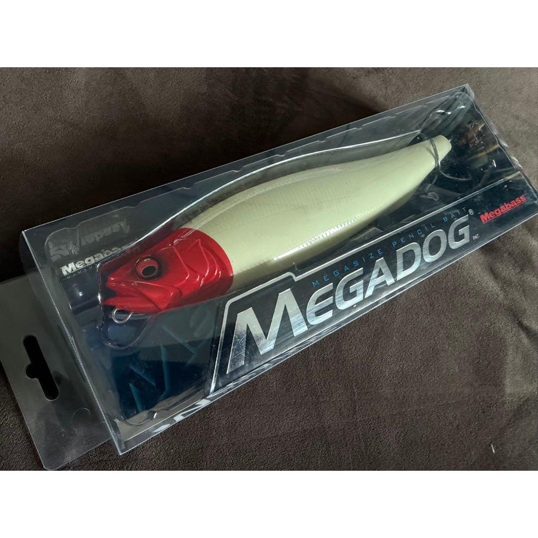 Used Megabass MEGADOG Megadog Red Head