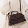 Women's Handbag Autumn and Winter New Matte Leather Bag, Female Niche Design Sense, Shoulder Bag, Large Capacity Commuting Bag