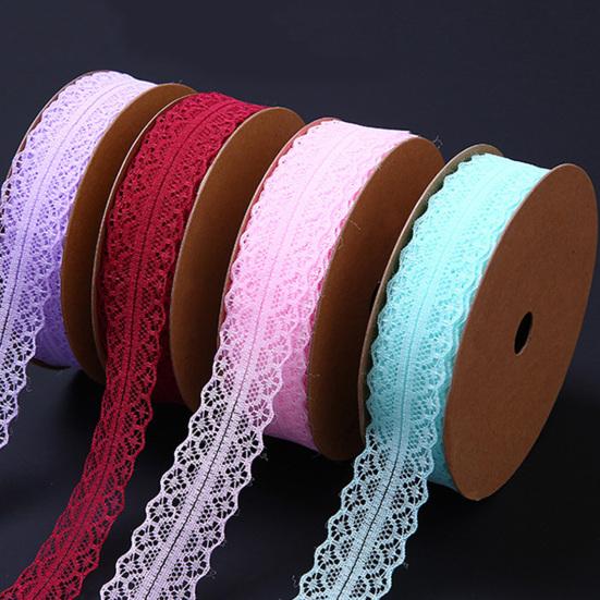 Lace Ribbon Roll Exquisite Hollow Pattern DIY Romance Lace Ribbon Trim