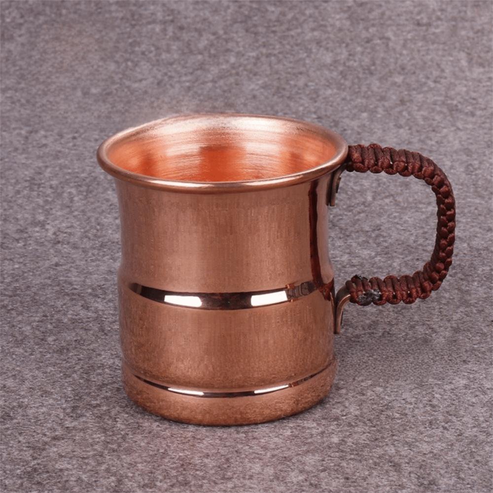 400ml Capacity Pure Copper Mug Thickened Design Copper Beer Mug Moscow Water Mule Home Use