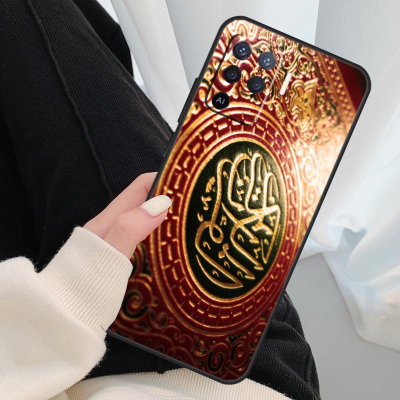 Muslim Ikhlas Islamic Holy Quran Case For Oppo A96 A76 A16 A60 A98 A58 A78 A18 A38 A80 A40 A77 A57 A17 A74 A54 A94 A15 A5 Pro