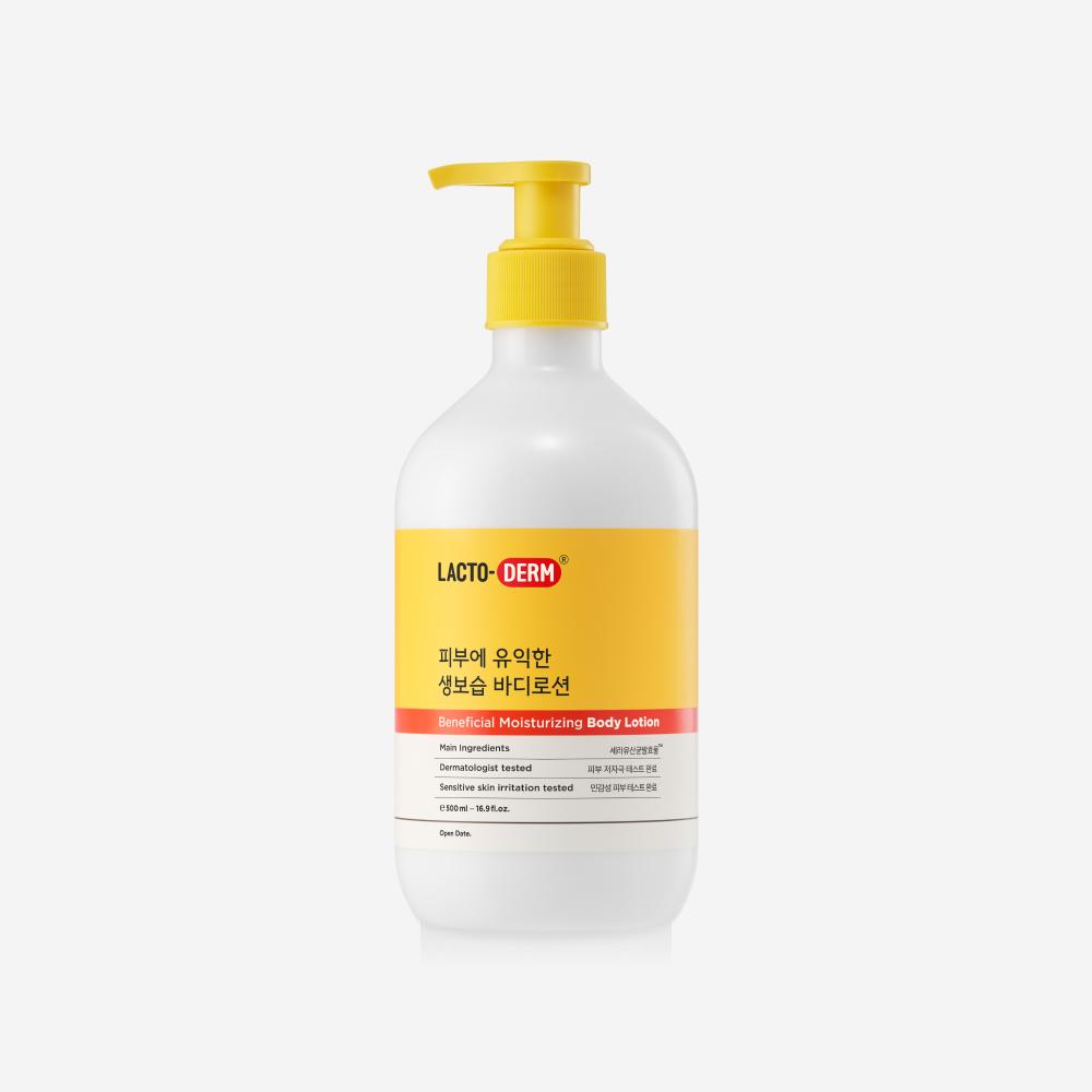 Lactoderm Skin-Beneficial Live Moisturizing Lotion 500ml