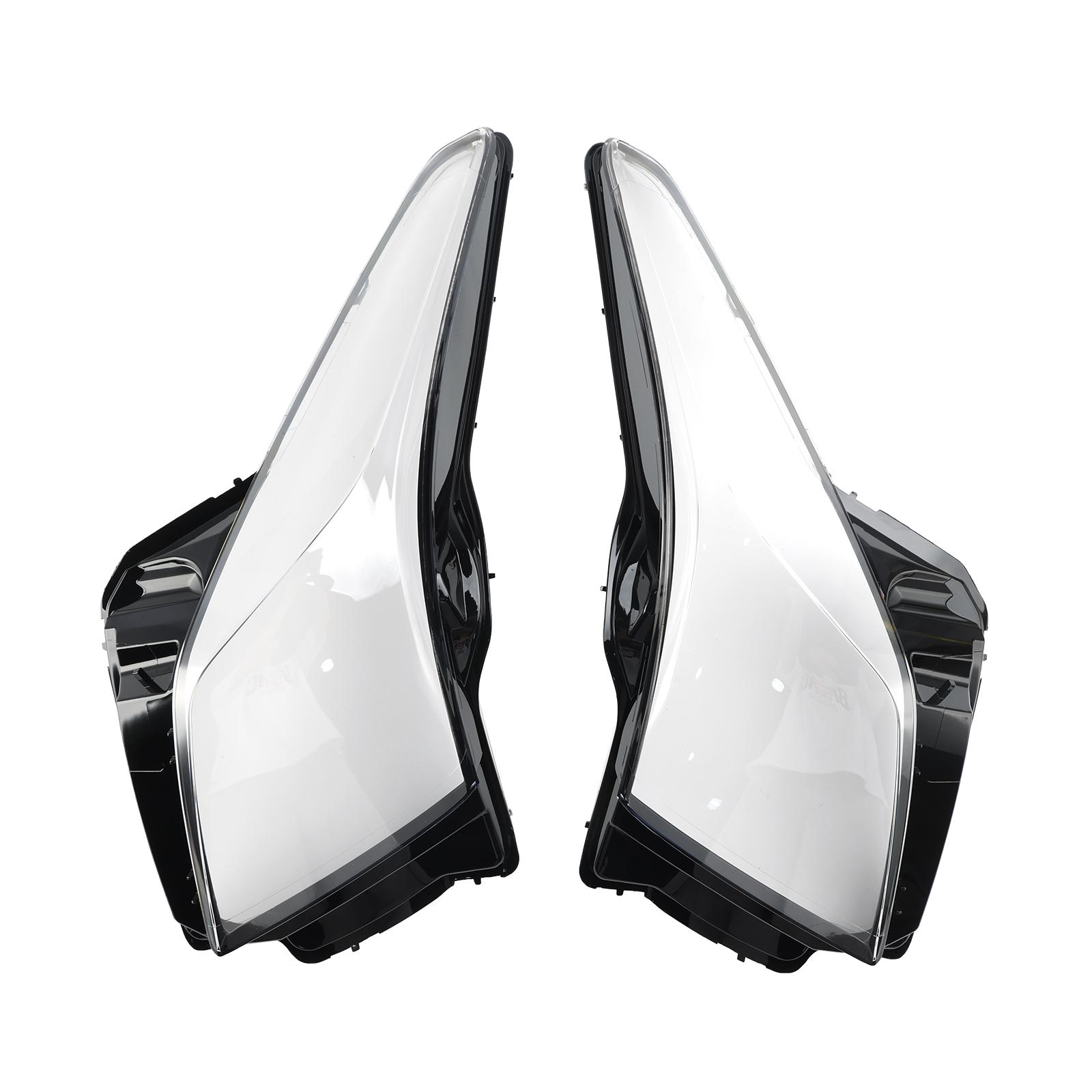 

Left+Right Headlight Lens Cover For Cadillac ATS 2013-2018