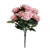 Artificial Rose Flower Bouquet Simulation Rose Home Office Decor