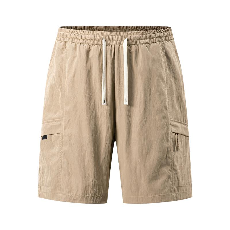 2025 New Men Sportswear Shorts Pants Summer Men Breathable Solid Color Shorts Male Fitness Streetwear Shorts