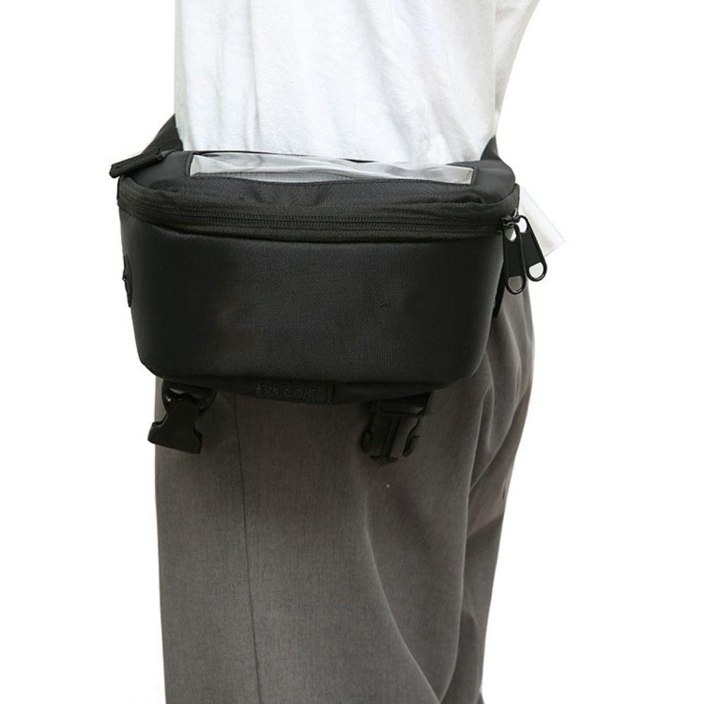 Viewing Window Motorcycle Electric Scooter Bag Storage Bag Bicycle Front Bag  Bicycle