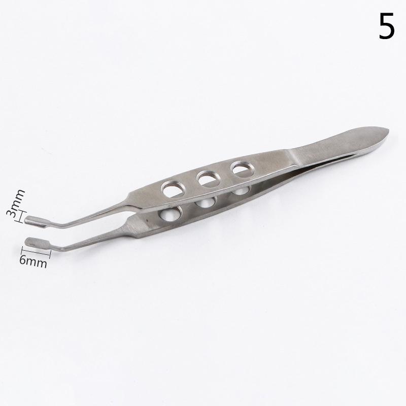 Meibomian Massage Tweezers Eye Surgery Clamp Gland Flap Eyelid Forceps Stainless Steel Titanium Alloy Eyelid Surgery Tool