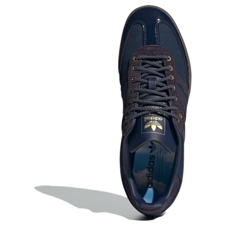 Adidas ALWAYTH x Samba Collegiate Navy Men Sneakers Blue Aurora-Black Matte-Gold IH5186