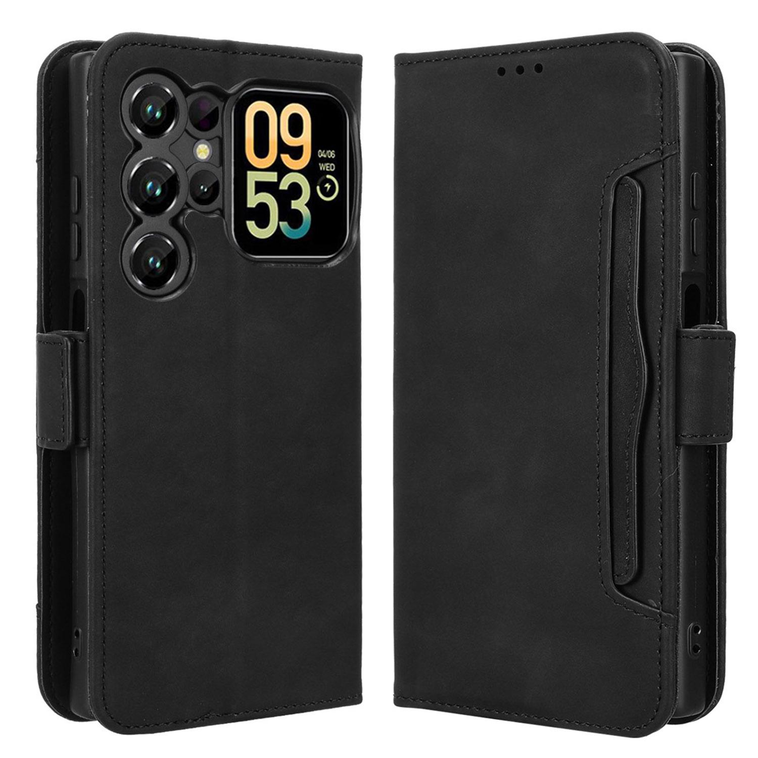 

For Oukitel C62/C62 Pro Leather Case Phone Wallet Cover with Multiple Card Slots