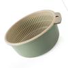 Double Layer Drainer Basket Multifunctional Fruit Vegetable Washing Bowl Kitchen Colander Bowl