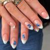 On Nails Artificial Full Cover Wearable French Stiletto Fake Nails Nail Tips Almond False Nails