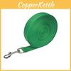 Cotton Pet Tape Leash With Solid Color Design Suitable For Walking Dog Use Daily