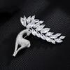 Big Horn Deer Zircon Brooch High-End Sika Deer Brooch Pin Button Pin Clothing Accessories Korean Brooch Wholesale