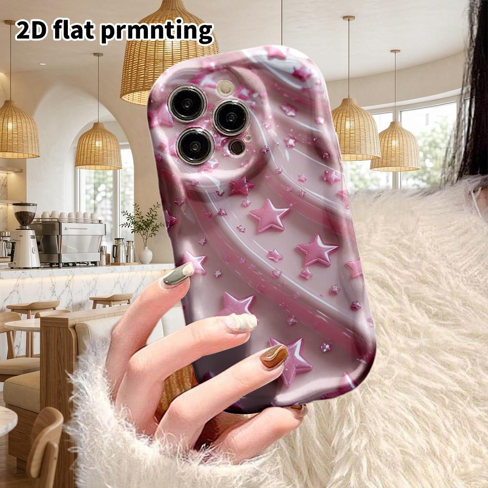 Phone Case: 2D flat design suitable for iPhone 18, 17, 16, 15, 14, 13Pro protective case, couple style, gentle and sweet-cool, Christmas and Halloween
