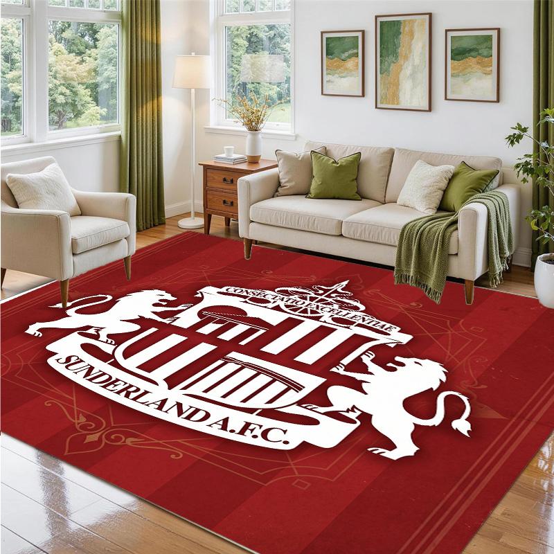 Sunderland Design Crystal Velvet Rug Soft Decorative Mat for Bedroom Entrance