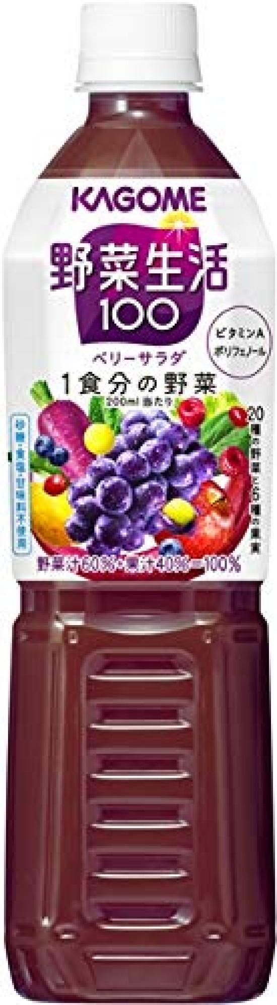 

Kagome Yasai Seikatsu 100 Berry Salad 720ml plastic bottle x 15 bottles x (2 cases)