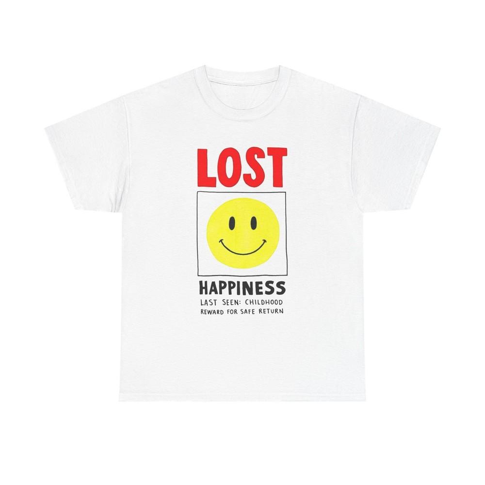 Lost Happiness Vintage Childhood Graphic T Shirt Unisex Heavy Cotton Gift New Unisex T-Shirt XXXXL