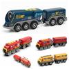 Train Toys Train Track Toy Two Carriages Car Locomotive Toy  Educational Toys