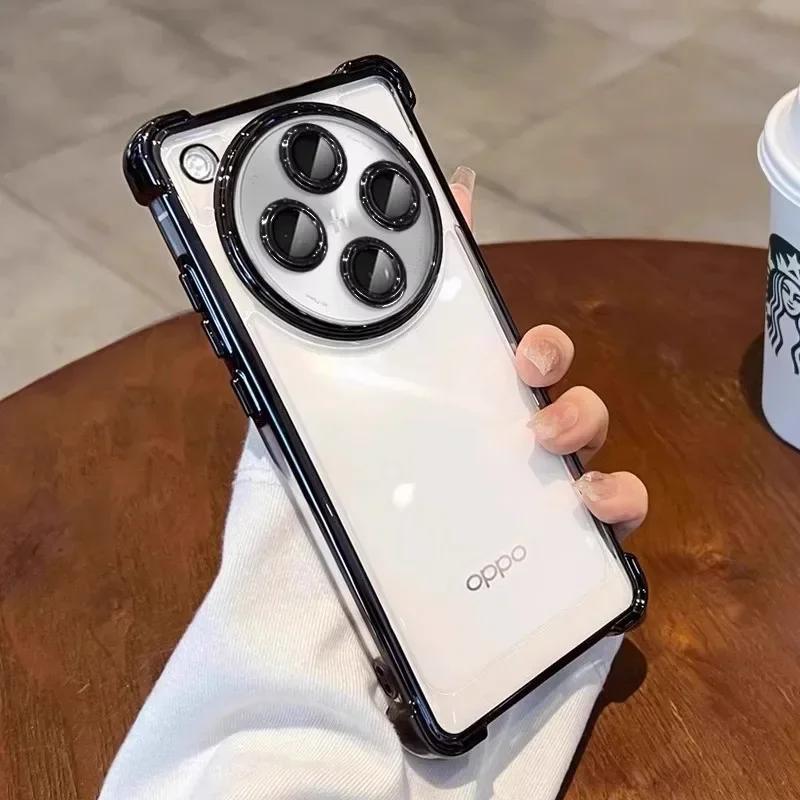 Four Corners Anti-shock Case For VIVO X200 Ultra X200 Pro Mini X100S Pro Lens Protection Plating Shockproof Protection Cover