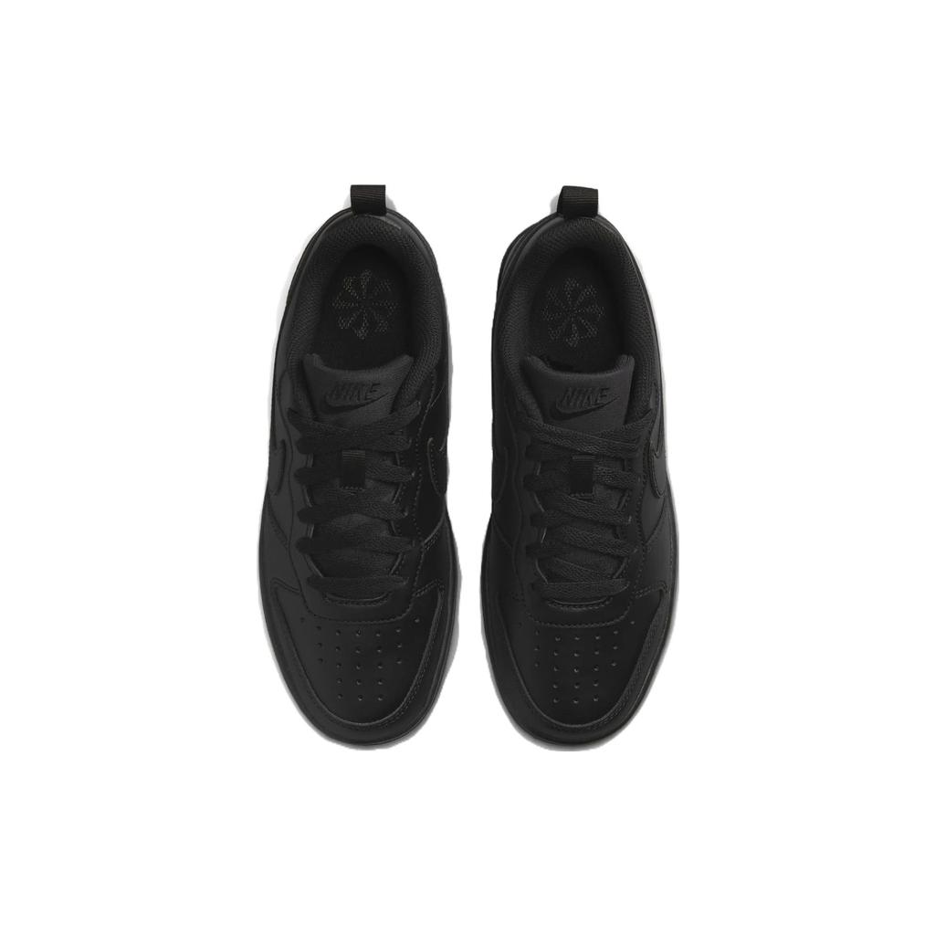 Nike Court Borough Low Recraft GS Triple Black Kids Sneakers DV5456-002