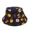 European and American New Halloween Printing Pattern Bucket Hat Graffiti Tie-dye Basin Hat Men and Women Spring and Summer Outdoor Sunscreen