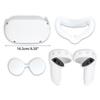All-in-one Set Silicone for Shell Cover Protective Controller Grip Cover Silicone Face Cover & Lens Protective Cover Set