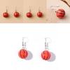 Nba Inspired Resin Earrings With Geometric Design For Casual Or Party Wear
