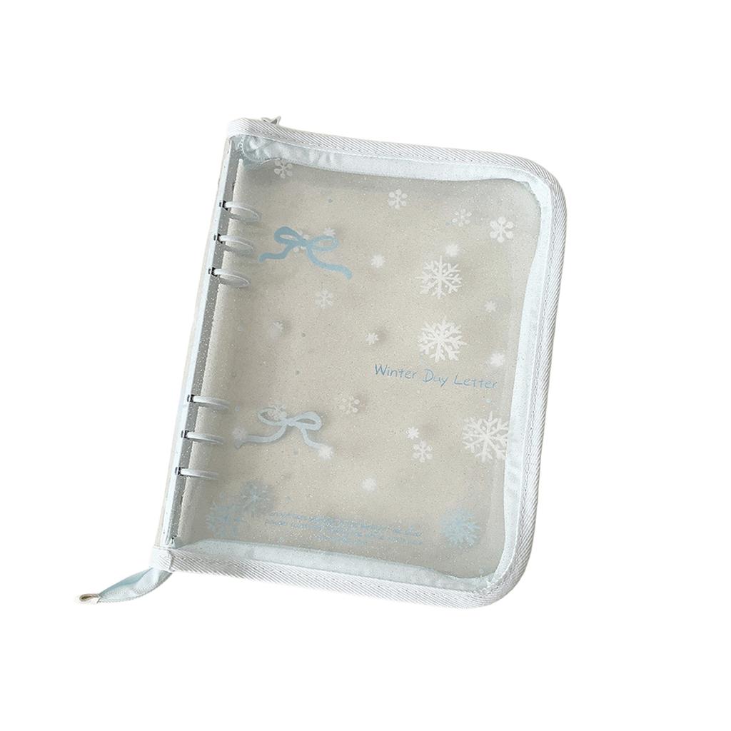 Multifunctional Cartoon Zippered Clear Photo Album Shell Card Organizers Binder Cover For 3Inch Trading Card Collector