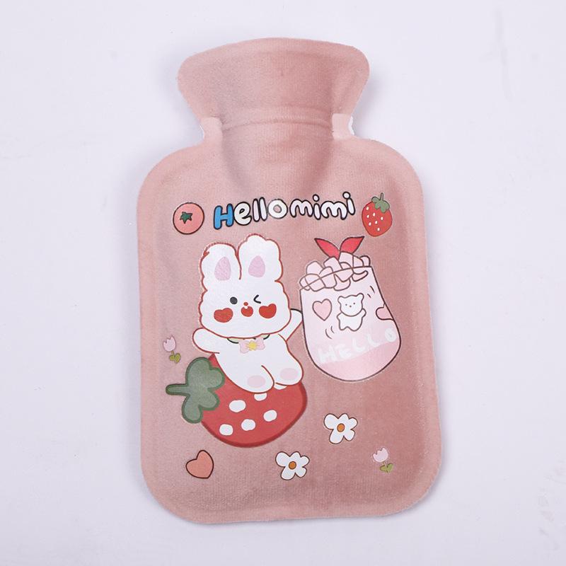 Mini Plush Cartoon Hot Water Bottle & Hand Warmer