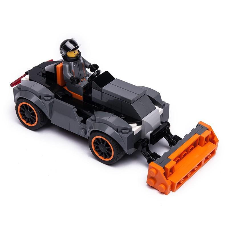 

Модель трактора для уборки снега - Совместим с Lego, Набор мелких деталей 21742-75892