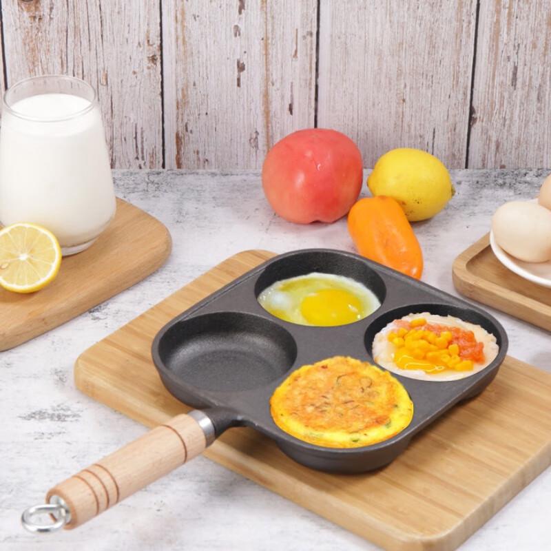 Сковорода чугунная Pabei с 4 отверстиями