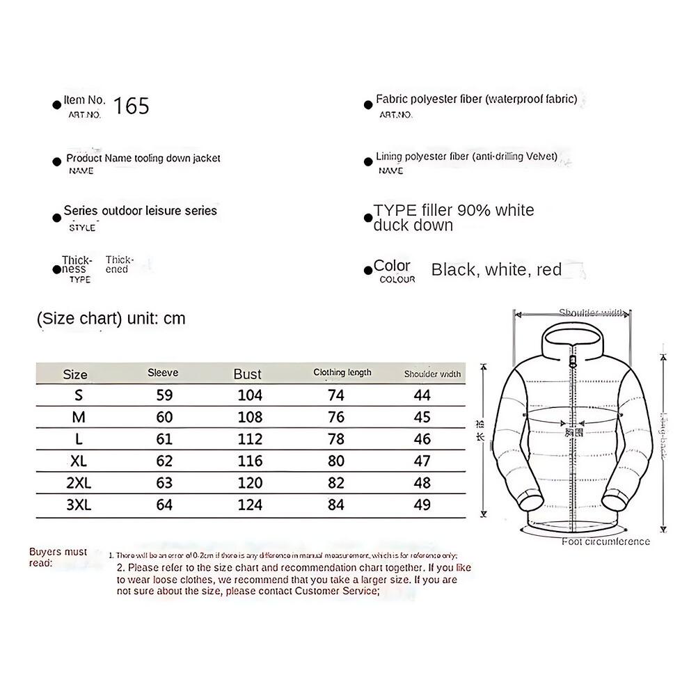 (schwarz, L) Winter neue Herren Daunenjacke mit großem Fellkragen Kurzteil Arbeitskleidung Outdoor gepolsterte verdickte Jacke