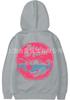 Women's Drop Shoulder Ribbed Fashion Print Hoodie XS-5XL: Long Sleeve Beach Sportswear Pullover