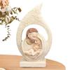 Crafts Sacred Hearts Statue Exquisite Resin Nativity Ornaments Holy Family Figurine  Christmas Gift