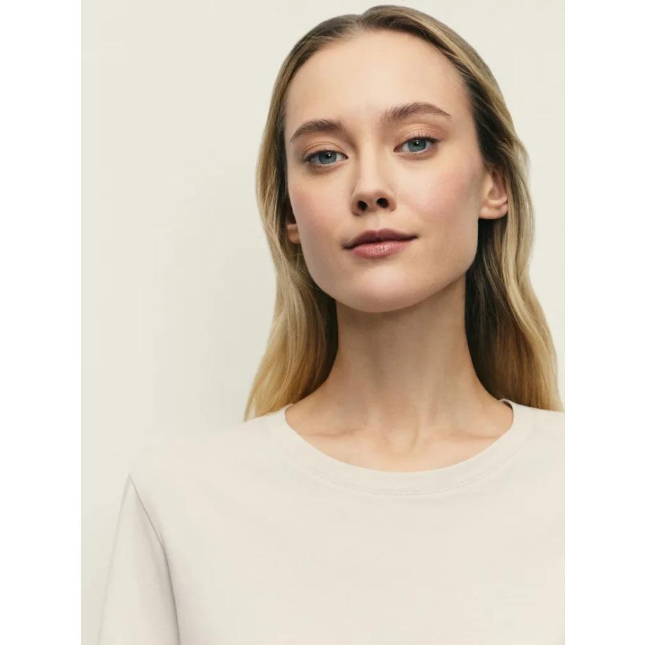 Leisure Breathable Solid Color Summer Women T Shirt Round Neck Cotton Short Sleeve T-Shirts Couples Tees