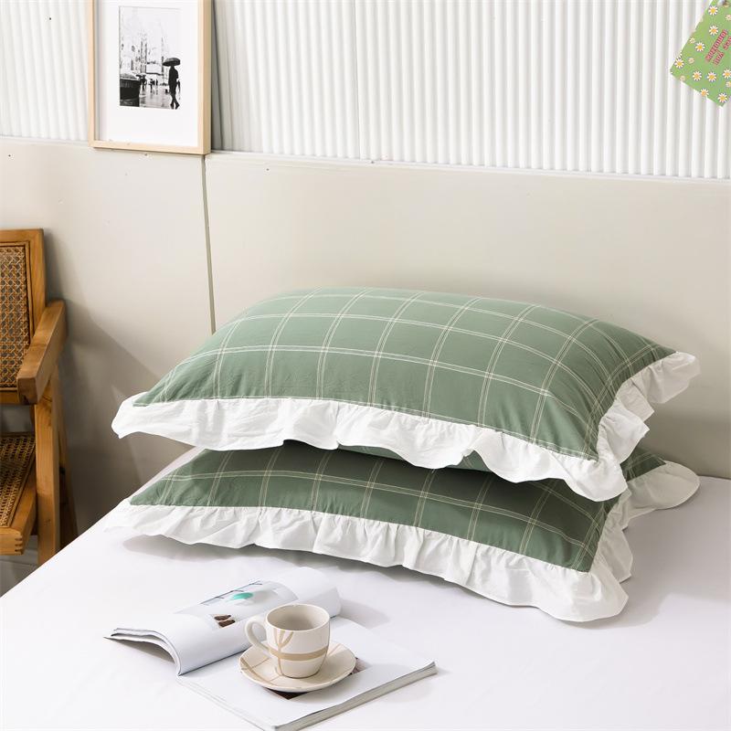 A Class Washable Cotton Pillowcase Set Of 2 Pure Cotton Zippered Pillow Covers Soft And Breathable Pillowcases For Comfort And Style
