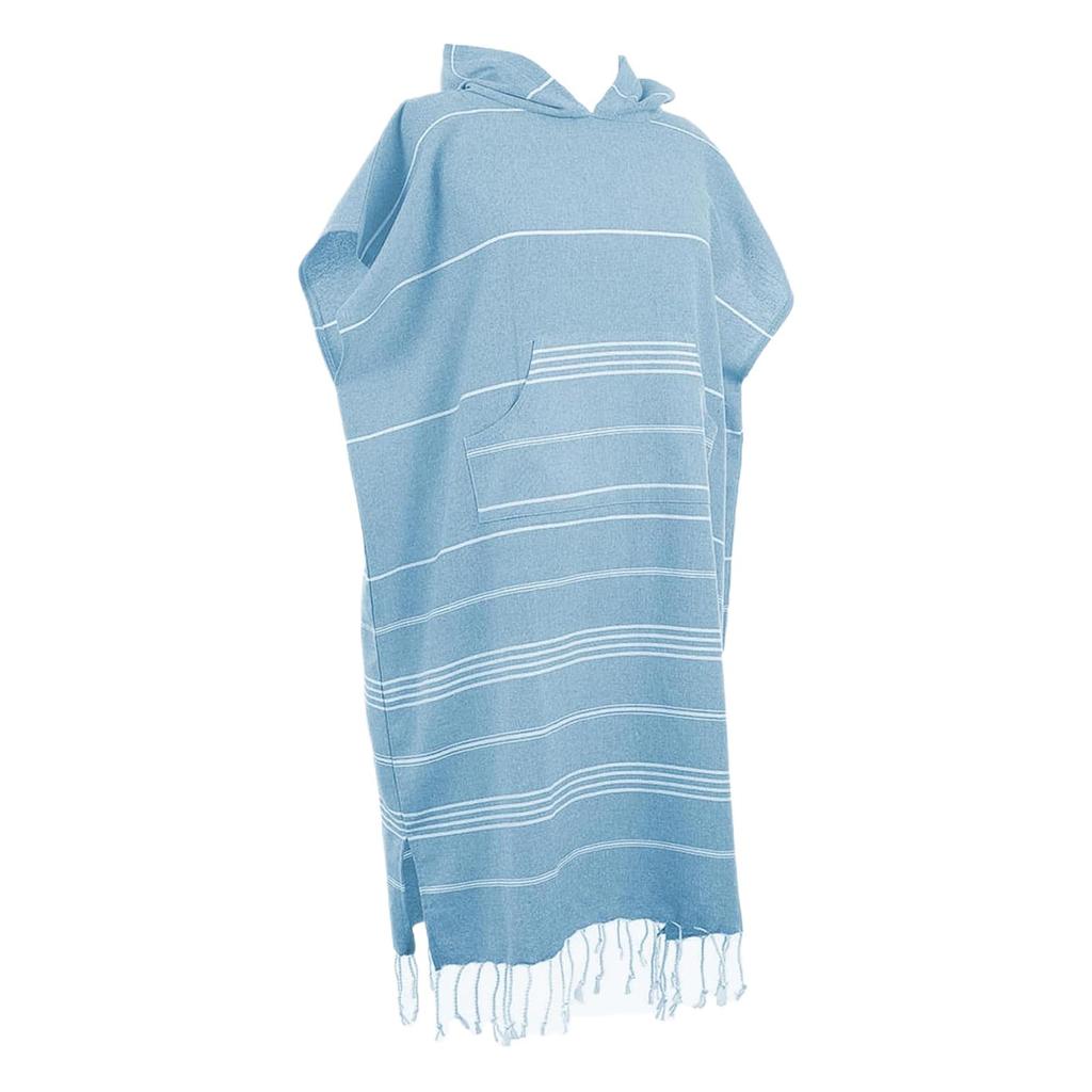 Turkish Cotton Surf Poncho Soft Quick-Drying Towel For Beach And Bath Turkish Cotton Cloak Towel pale yellow