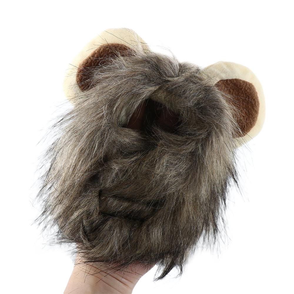 Haustierbedarf Interaktive Party Niedliche Hund Katze Mütze Cosplay Kostüm Löwenmähne Perückenkappe Haustierkleidung